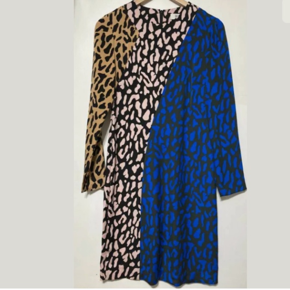 DIANE VON FURSTENBERG DVF Animal Print Dress 2
